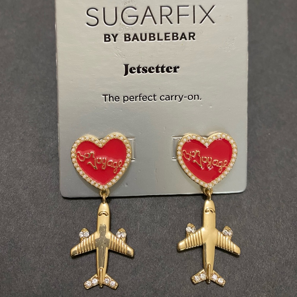 Sugarfix by Baublebar Jetsetter Earrings ✨❤️ - Picture 3 of 8
